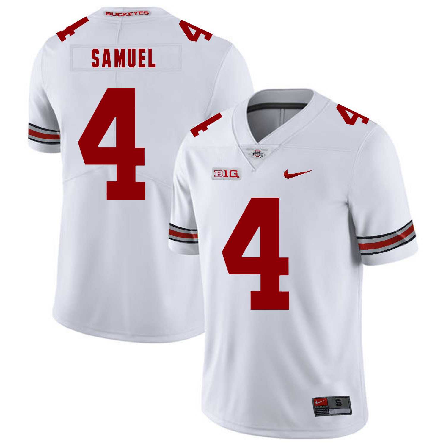 Ohio State Buckeyes 4 Curtis Samuel White Nike College Football Jersey Dzhi,We sell and wholesale Ohio State Buckeyes 4 Curtis Samuel White Nike College Football Jersey Dzhi on line form chian!
